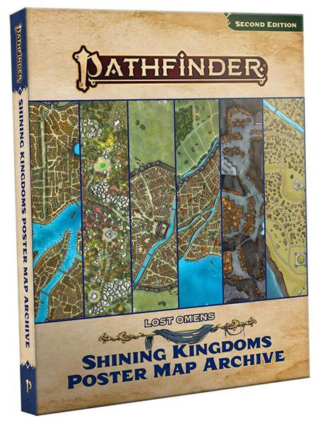 Pathfinder 2nd Edition: Shining Kingdoms Poster Map Archive