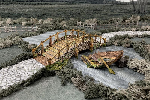Modular Terrain: Fantasy Wargames - Bridge