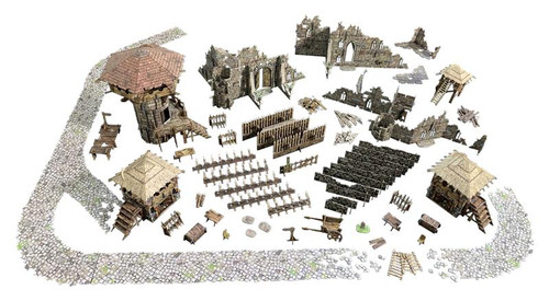 Modular Terrain: Fantasy Wargames - Fantasy Battlefield