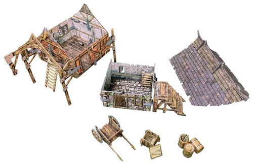 Modular Terrain: Fantasy Wargames - Storage Barn