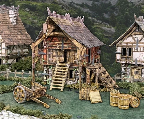 Modular Terrain: Fantasy Wargames - Storage Barn