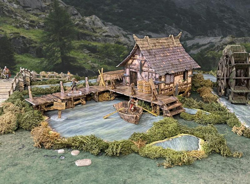 Modular Terrain: Fantasy Wargames - Lake House