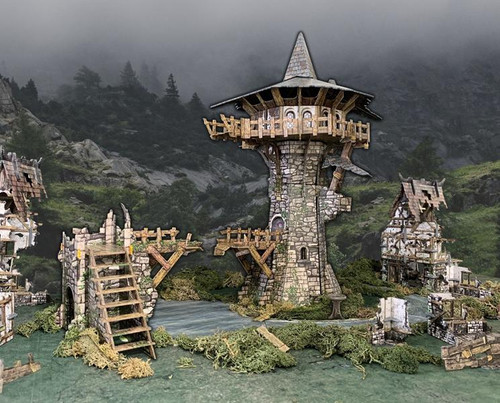 Modular Terrain: Fantasy Wargames - Wizard's Tower