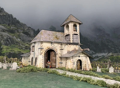 Modular Terrain: Fantasy Wargames - Chapel