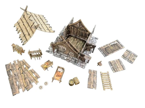 Modular Terrain: Fantasy Wargames - Northern Homestead