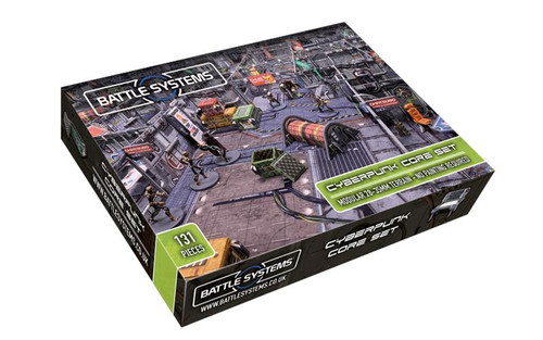 Modular Terrain: Sci-fi - Cyberpunk Core Set