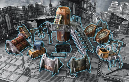 Modular Terrain: Sci-fi - Engineering Sector