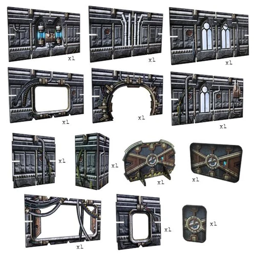 Modular Terrain: Sci-fi - Gothic Ruins