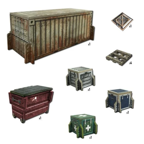 Modular Terrain: Urban Apocalypse - Shipping Container