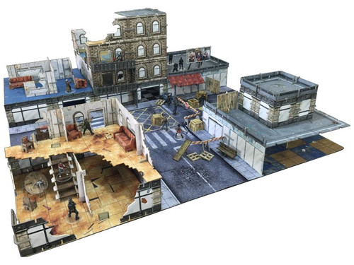 Modular Terrain: Urban Apocalypse - City Block Core Set