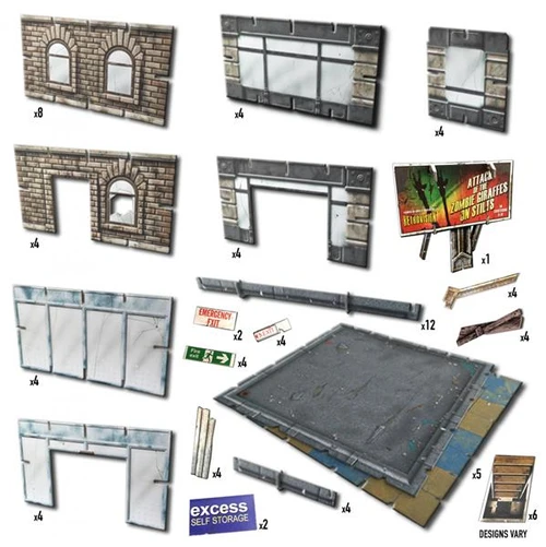Modular Terrain: Urban Apocalypse - City Block Core Set