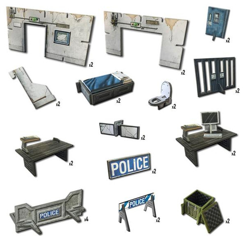 Modular Terrain: Urban Apocalypse - Police Precinct