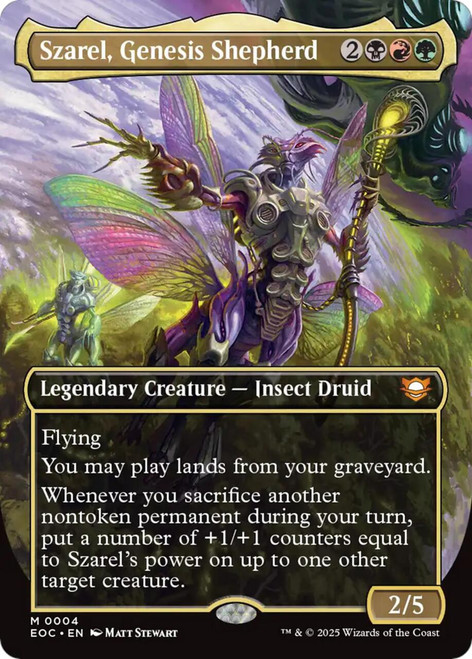 Szarel, Genesis Shepherd (Borderless Foil)