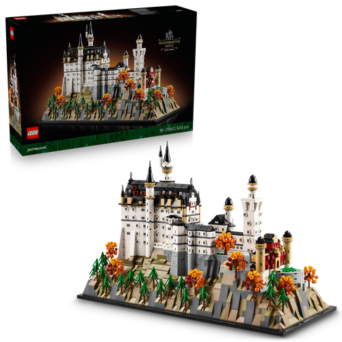 Architecture Neuschwanstein Castle Set for Adults 21063