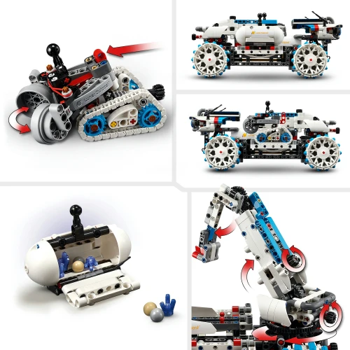 Technic Lunar Outpost Moon Rover Space Vehicle 42211