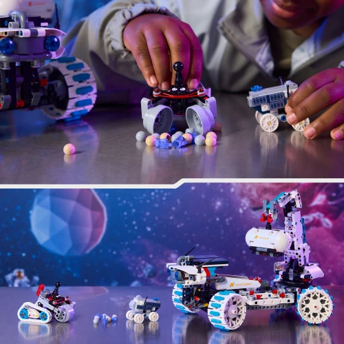 Technic Lunar Outpost Moon Rover Space Vehicle 42211