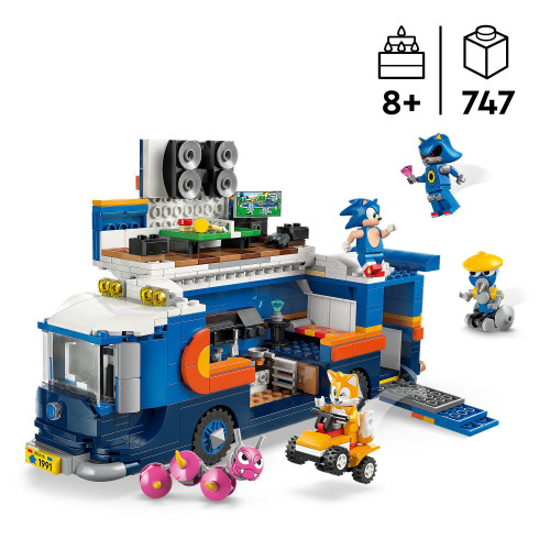 Sonic the Hedgehog Team Sonic Command Truck 77006