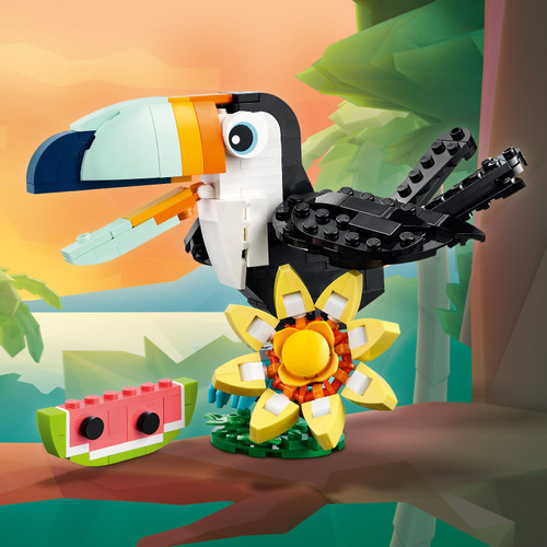 Creator 3in1 Wild Animals: Tropical Toucan Set 31173