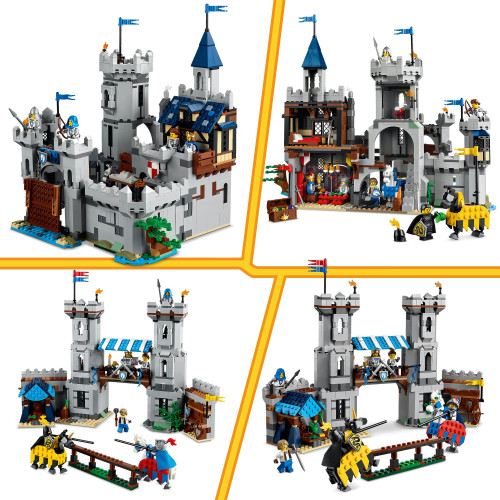 Creator 3in1 Medieval Horse Knight Castle Set 31168