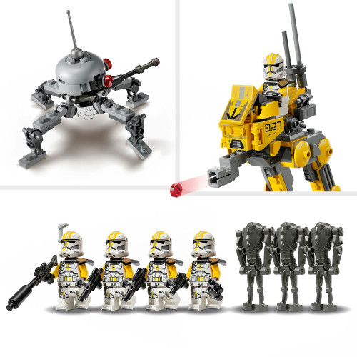 Star Wars 327th Star Corps Clone Troopers Battle Pack 75431