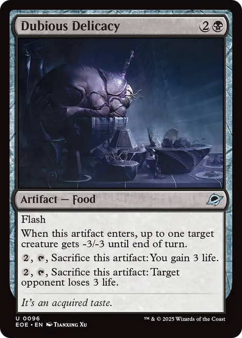 Dubious Delicacy (Foil)