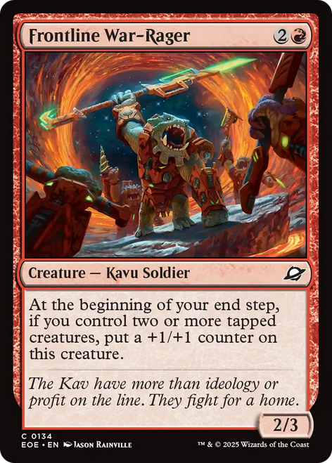 Frontline War-Rager (Foil)