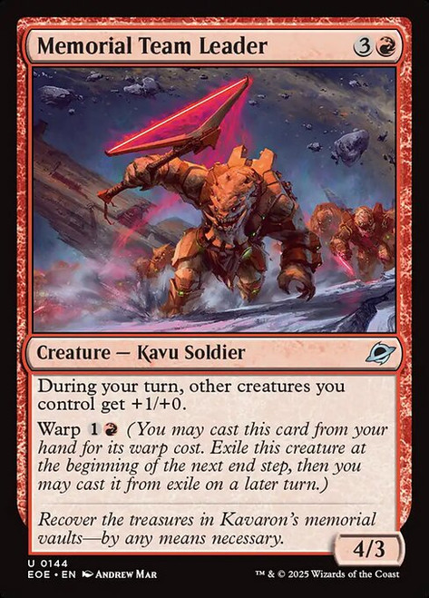 Memorial Team Leader (Foil)