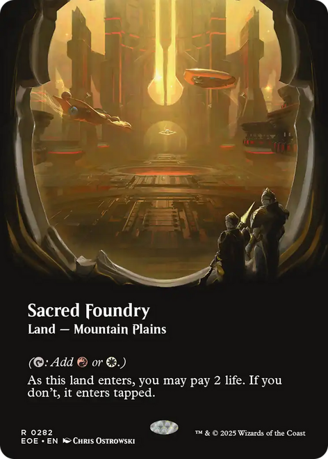 Sacred Foundry (Borderless Viewport Foil)