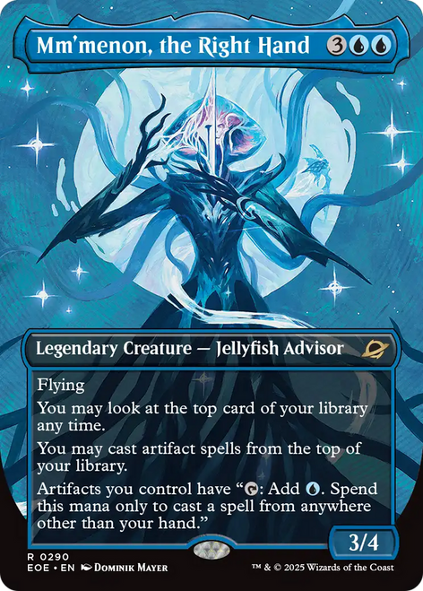 Mm'menon, the Right Hand (Borderless Foil)