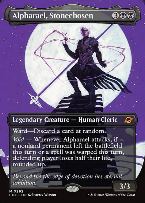 Alpharael, Stonechosen (Borderless Foil)