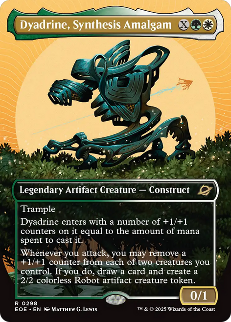 Dyadrine, Synthesis Amalgam (Borderless Foil)
