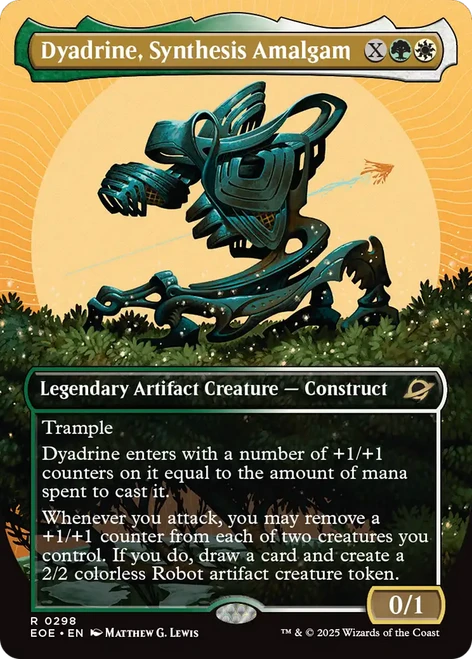 Dyadrine, Synthesis Amalgam (Borderless Foil)