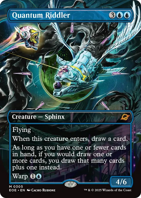 Quantum Riddler (Borderless Foil)