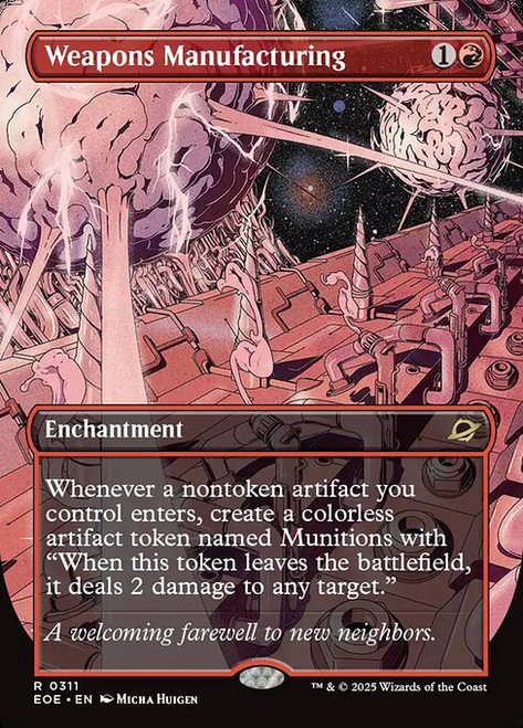 Weapons Manufacturing (Borderless Foil)