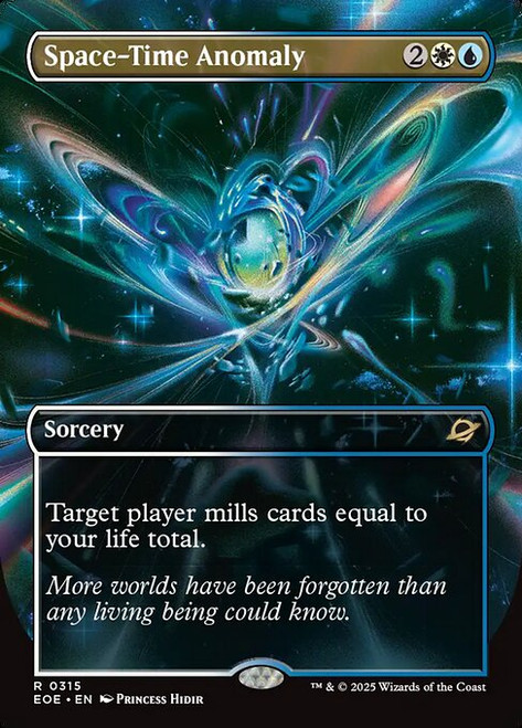 Space-Time Anomaly (Borderless Foil)