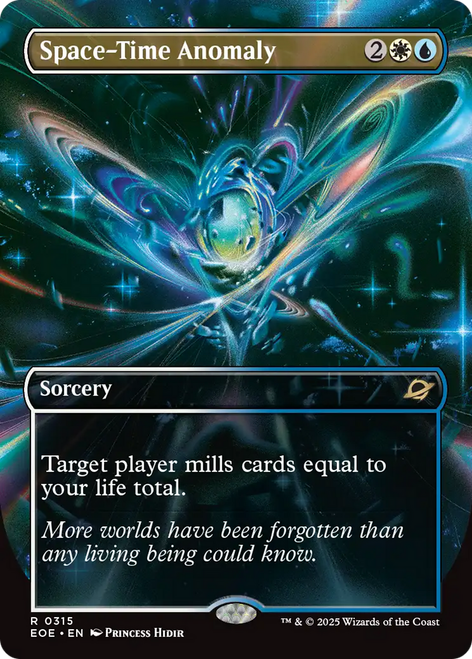 Space-Time Anomaly (Borderless Foil)