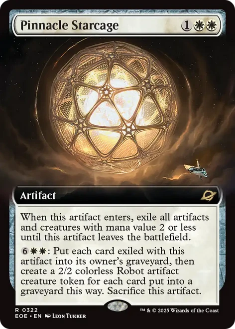 Pinnacle Starcage (Extended Art Foil)