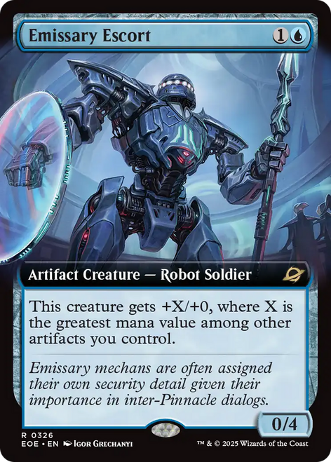 Emissary Escort (Extended Art Foil)