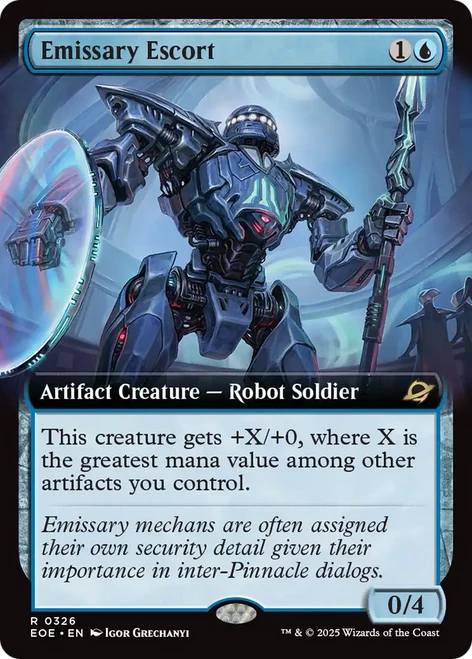 Emissary Escort (Extended Art Foil)