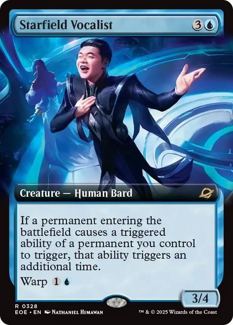 Starfield Vocalist (Extended Art Foil)