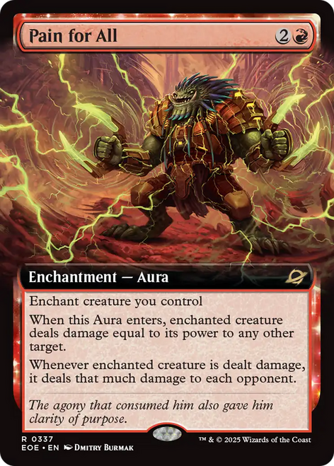 Pain for All (Extended Art Foil)