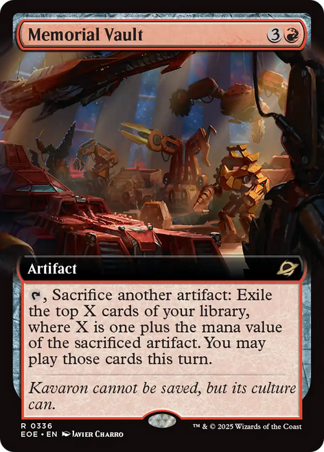 Memorial Vault (Extended Art Foil)