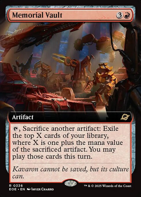 Memorial Vault (Extended Art Foil)