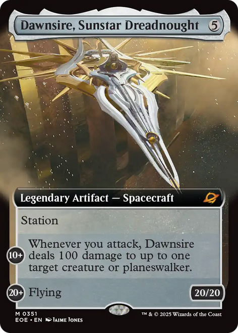 Dawnsire, Sunstar Dreadnought (Extended Art Foil)