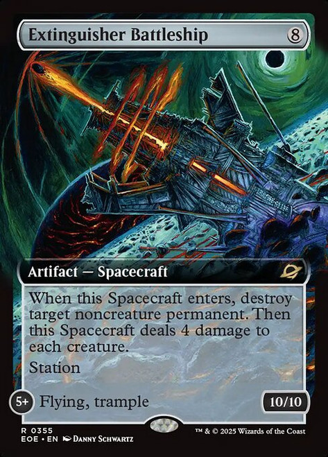 Extinguisher Battleship (Extended Art Foil)