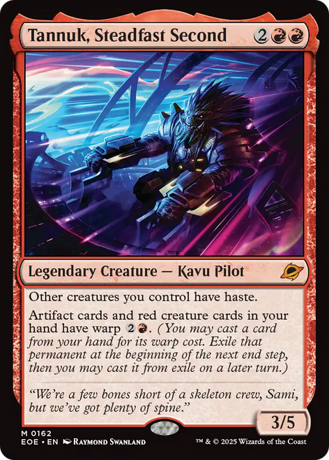 Tannuk, Steadfast Second (Foil)