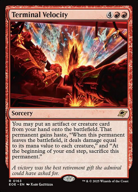 Terminal Velocity (Foil)