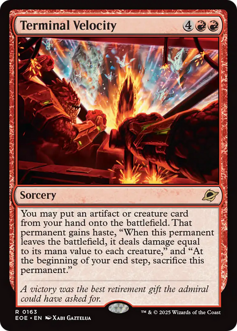 Terminal Velocity (Foil)