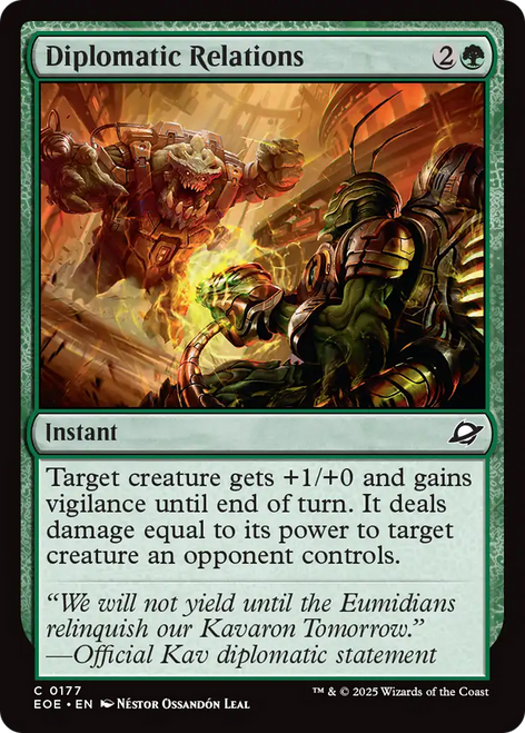 Diplomatic Relations (Foil)