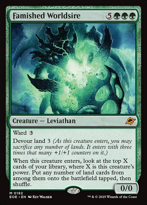 Famished Worldsire (Foil)